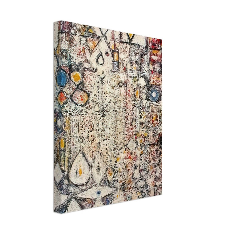 Richard PousetteDart  White Gothic 3  1957 Canvas