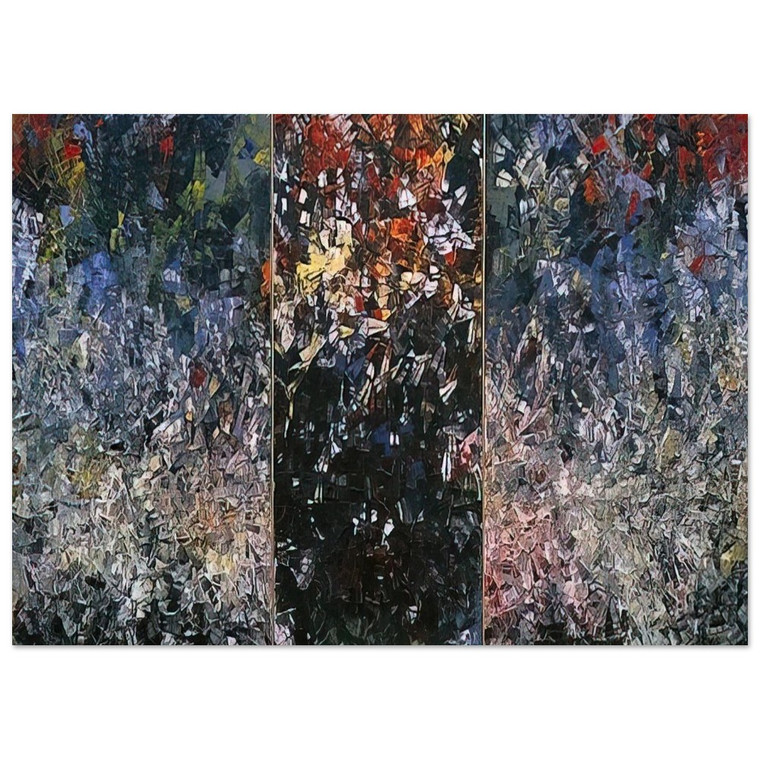 JeanPaul Riopelle  Pavane Fine Art Poster / Art Print