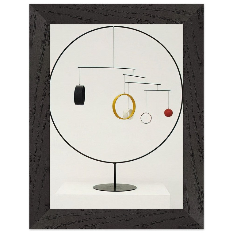 Alexander Calder  MOBILE 1934 Premium Wooden Framed Art Print / Poster