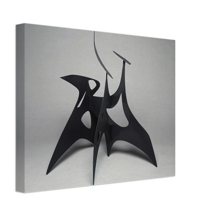 Alexander Calder  MUCH PIERCED 1947 Canvas