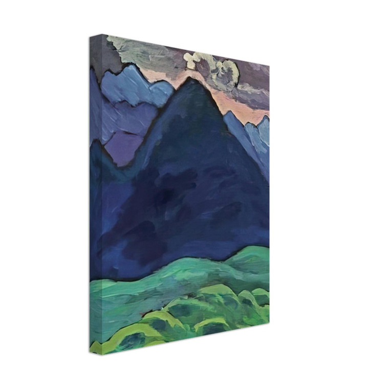 Gabriele Munter  BLAUER KEGELBERG 1930 Canvas