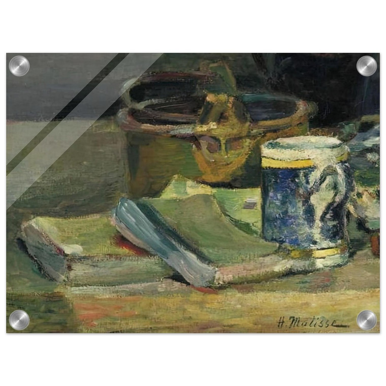 Henri Matisse  STILL LIFE WITH BOOKS 1895 Acrylic Print