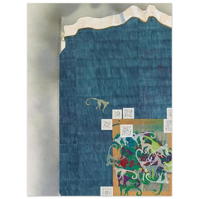 Alighiero Boetti  Untitled N17 Aluminum Print