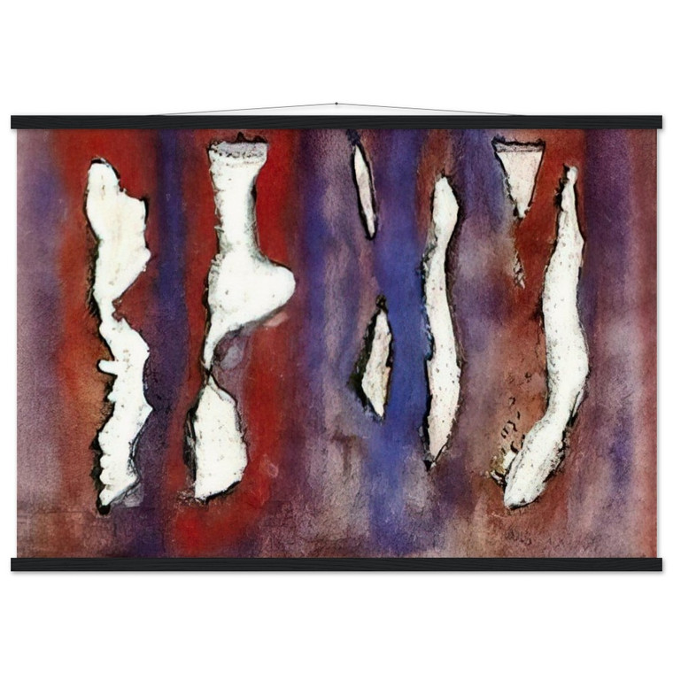 Wols  Untitled  Art Informel N4 Museum-Quality Matte Paper Poster with Hanger