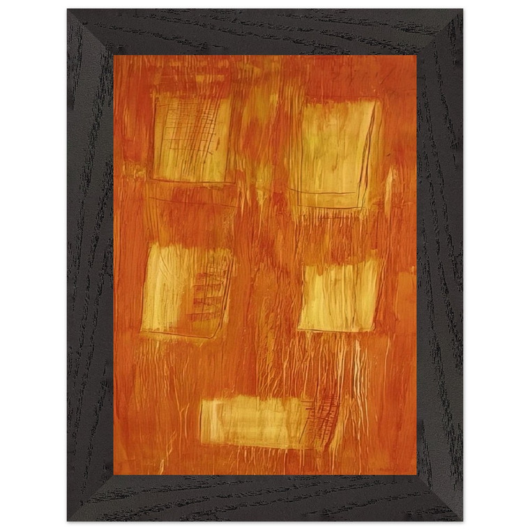 Gunther Forg Untitled Cansons Abstract Expressionism Art Print Poster