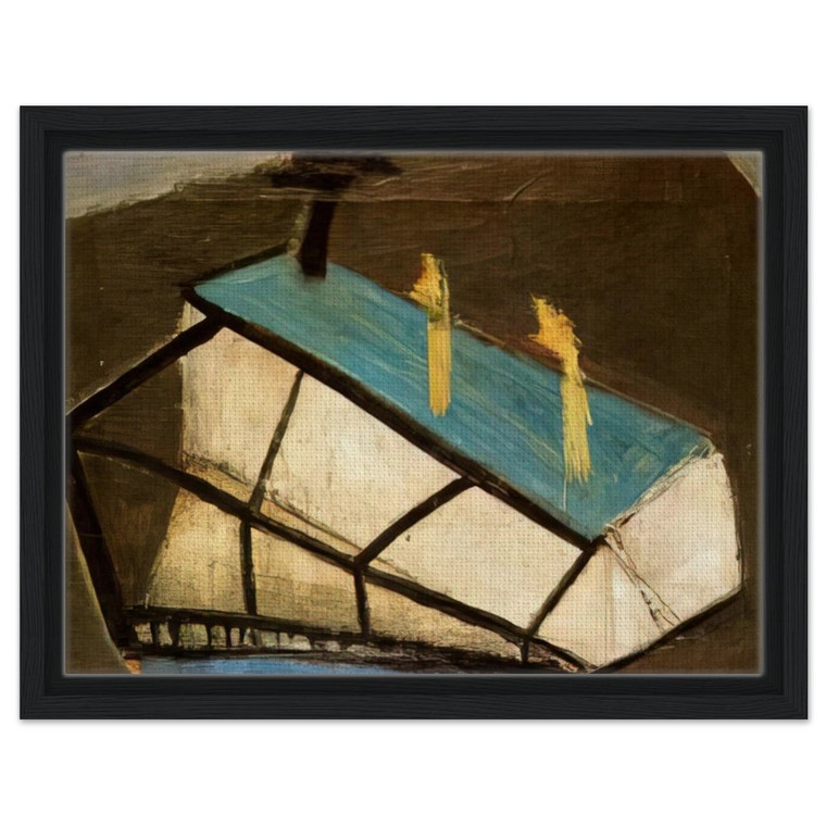 Maria Helena Vieira da Silva  Cedar  1932 Framed Canvas