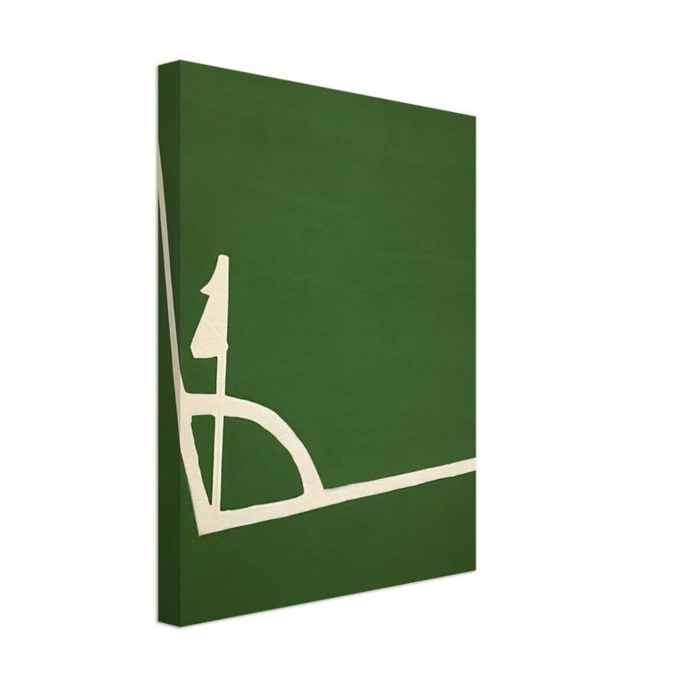 Ralston Crawford  Kalklijnen hoek  1971 N1 Canvas