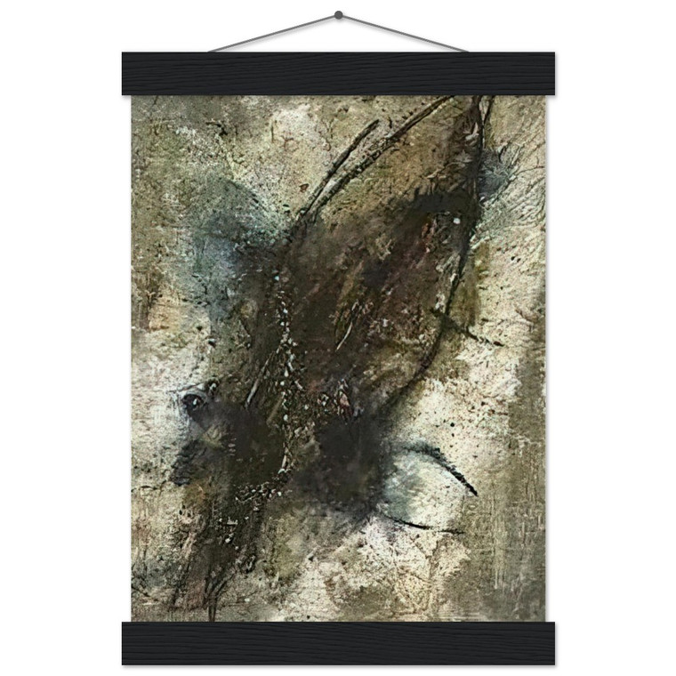 Wols  Aile de Papillon  Tachisme Museum-Quality Matte Paper Poster with Hanger