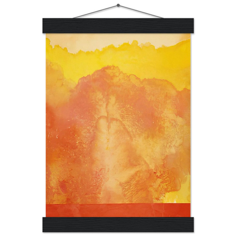 Ronnie Landfield  Pathfinder  1970 Museum-Quality Matte Paper Poster with Hanger