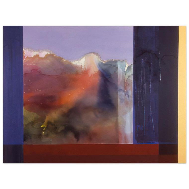 Ronnie Landfield  Sixteenth Century  1985 Aluminum Print