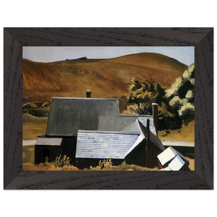 Edward Hopper Burly Cobb s House South Truro Wood Framed Print