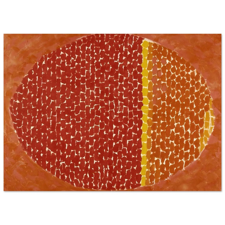 Alma Woodsey Thomas SNOOPY SEES EARTH WRAPPED IN SUNSET 1970 Print