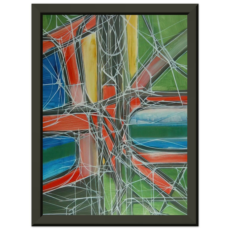 Jimmy Ernst  Untitled  1965 N2 Premium Metal Framed Art Print / Poster