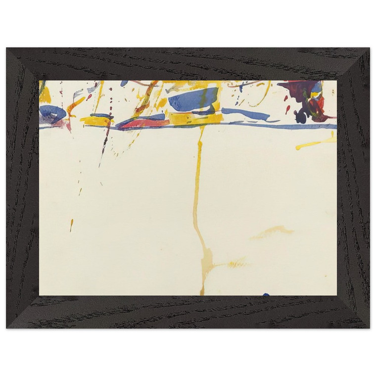 Sam Francis  SF59040 Premium Wooden Framed Art Print / Poster