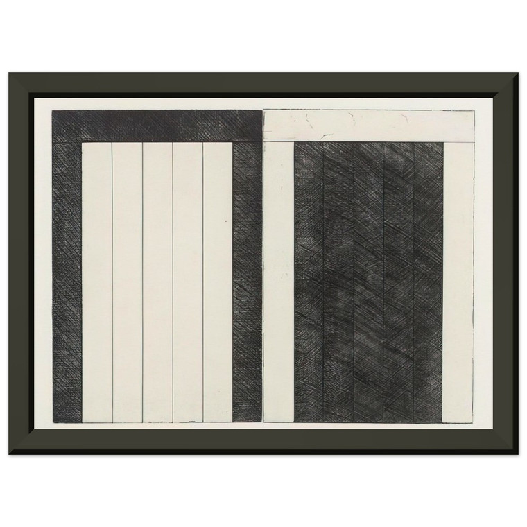 Brice Marden  For Caroline  1977 Premium Metal Framed Art Print / Poster