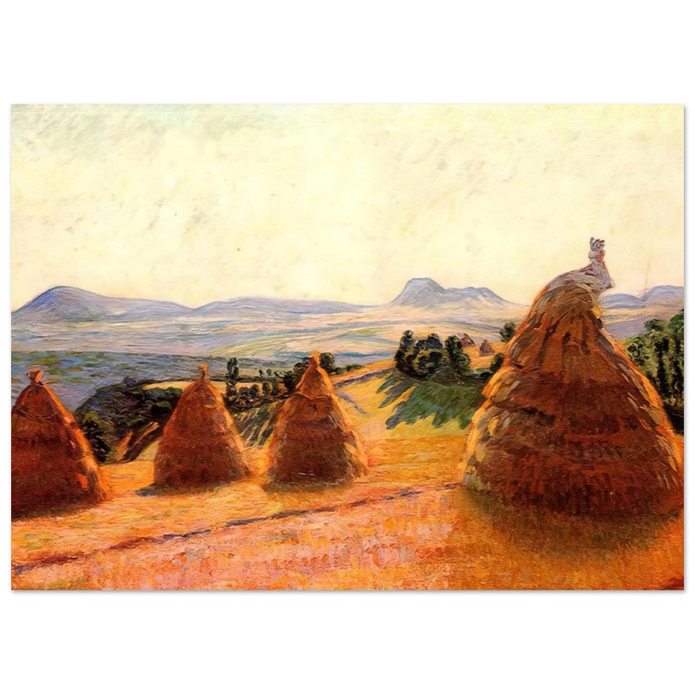 Armand Guillaumin Plateau Bromont Pontgibaud Puy de Dome Art Print