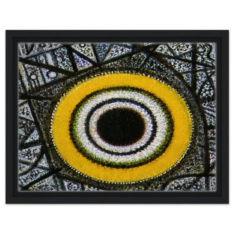 Richard PousetteDart  Now a Turning Orb Framed Canvas