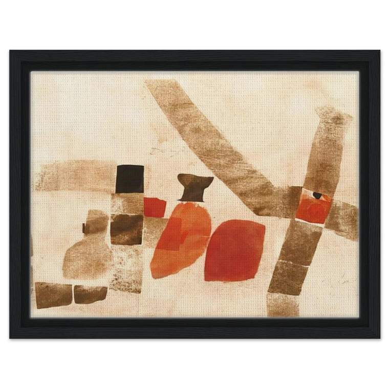 Julius Bissier  Dongo  1964 Framed Canvas