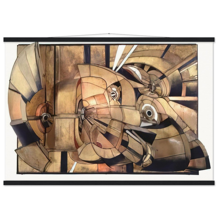 Lee Bontecou  UNTITLED 1966 N1 Museum-Quality Matte Paper Poster with Hanger