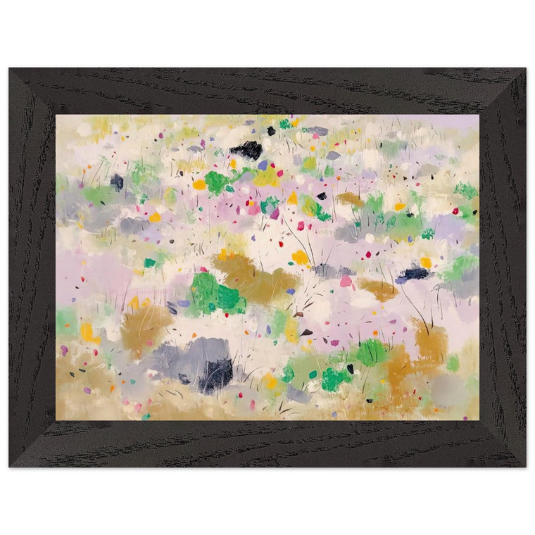 Wu Guanzhong Blooming Mountain Abstract Expressionism Ink wash painting
