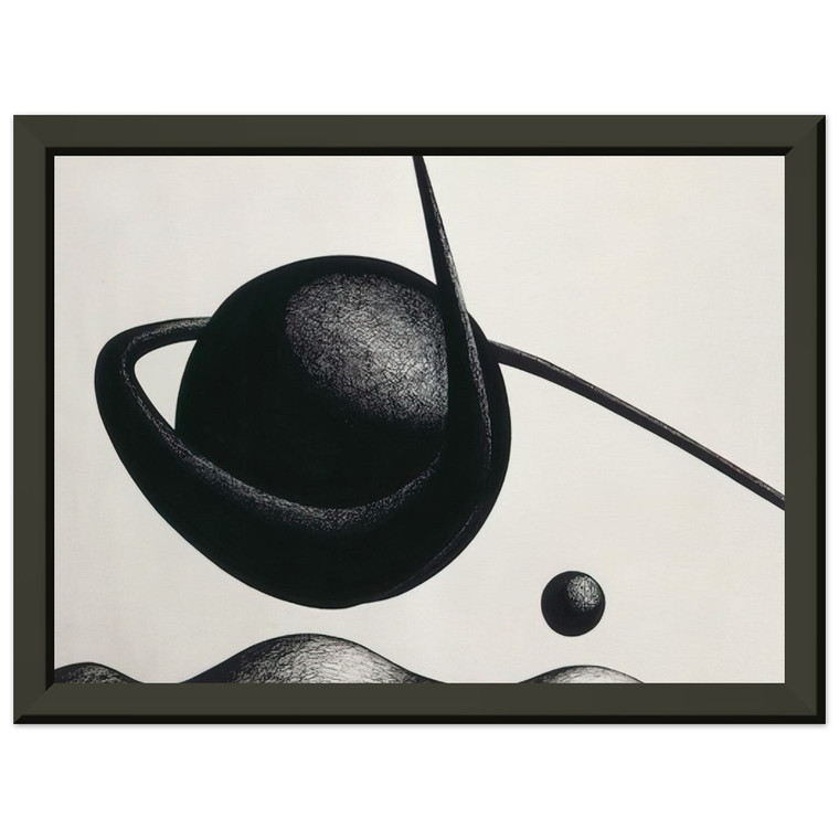 Alexander Calder  THE PLANET 1933 Premium Metal Framed Art Print / Poster