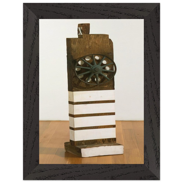 Robert Indiana  Law Premium Wooden Framed Art Print / Poster