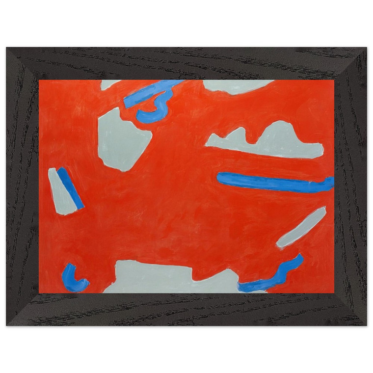 Betty Parsons  Untitled  1971 N4 Premium Wooden Framed Art Print / Poster