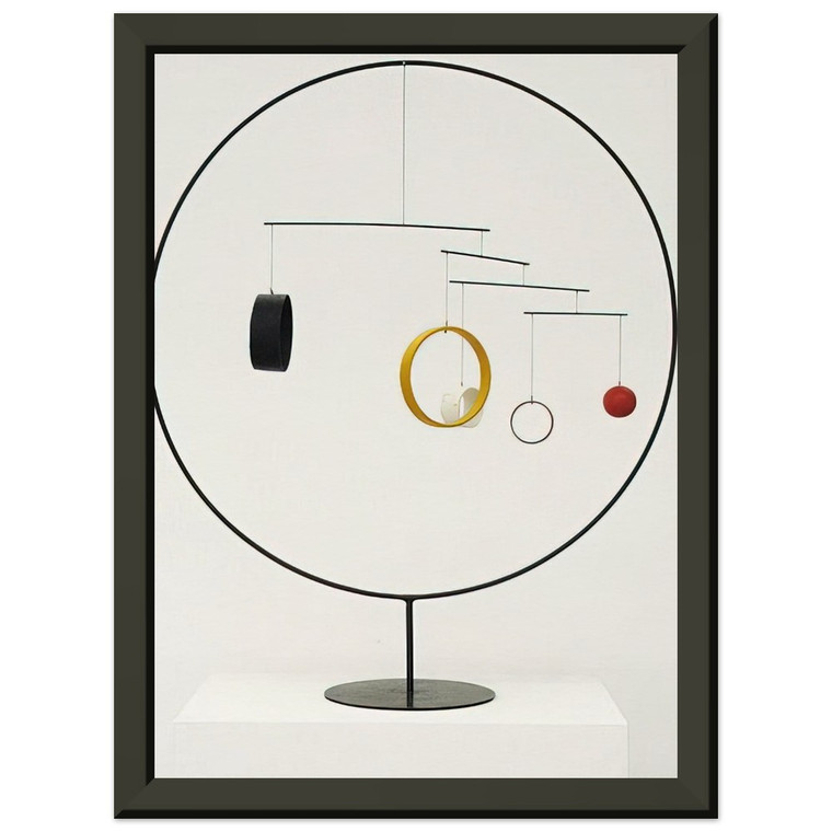 Alexander Calder  MOBILE 1934 Premium Metal Framed Art Print / Poster