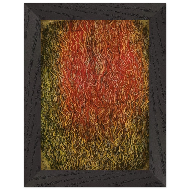 Simon Hantai Untitled Surrealism Tachisme Framed Art Print