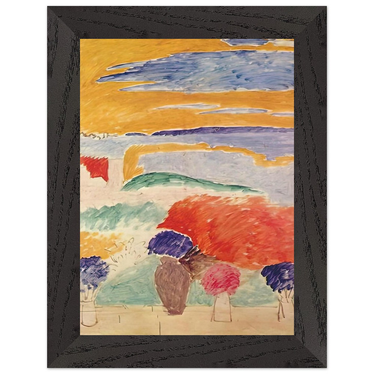 Henri Matisse Open Window Tangier 1913 Framed Art Print