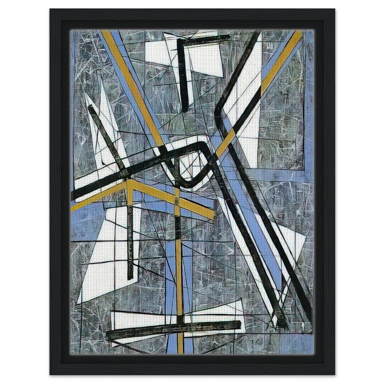 Jimmy Ernst  Animals and Minerals  1952 Framed Canvas
