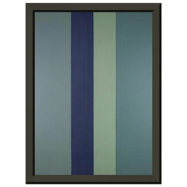 Brice Marden  To Corfu  1976 Premium Metal Framed Art Print / Poster