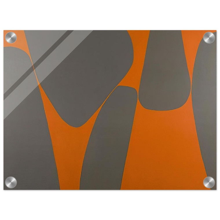 Lorser Feitelson  Magical Space Forms  1962 Acrylic Print