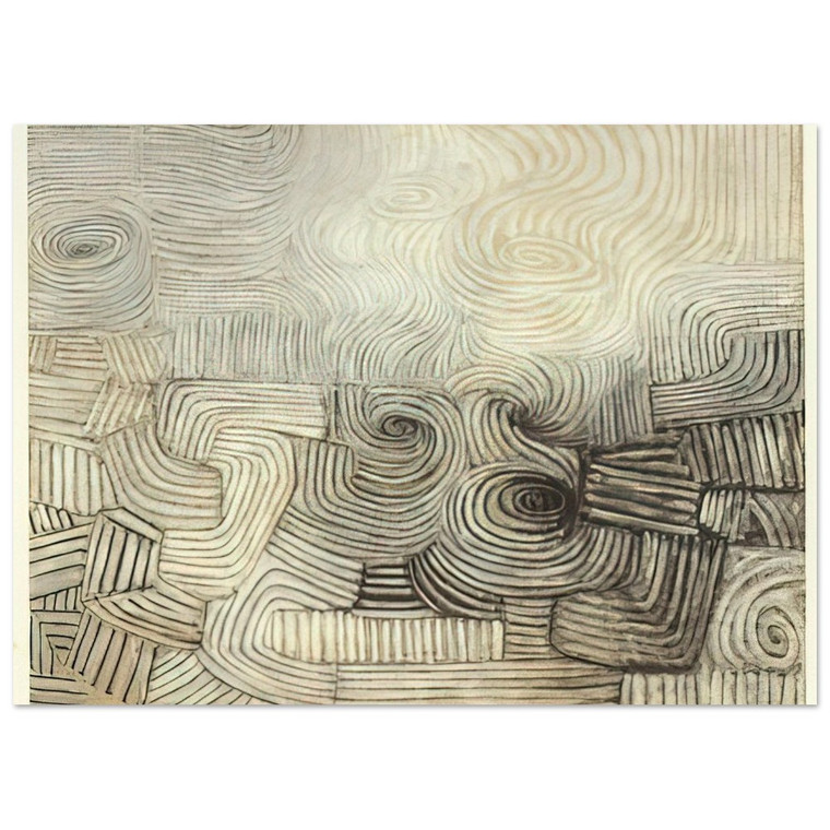 Victor Pasmore  THE SNOWSTORM 1950 Fine Art Poster / Art Print