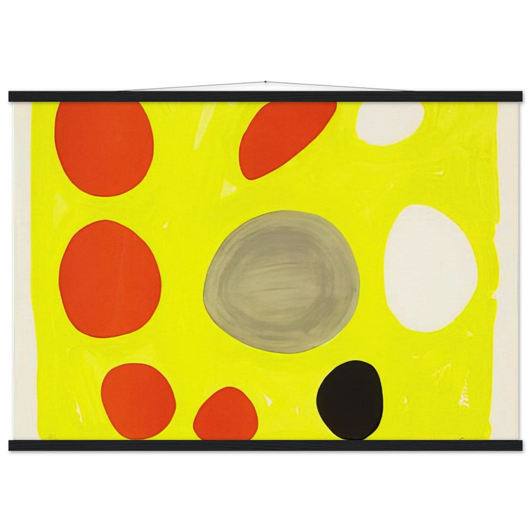 Alexander Calder  GREY OVAL 1975 Museum-Quality Matte Paper Poster with Hanger