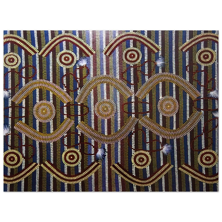 Clifford Possum: Intankangu Anmatyerre Designs 1982 Print