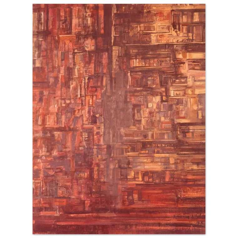 Maria Helena Vieira da Silva  Untitled  1978 N8 Aluminum Print