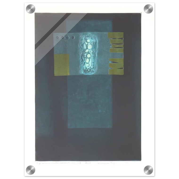 Hiroyuki Tajima  Impression of Small Monument  1975 Acrylic Print