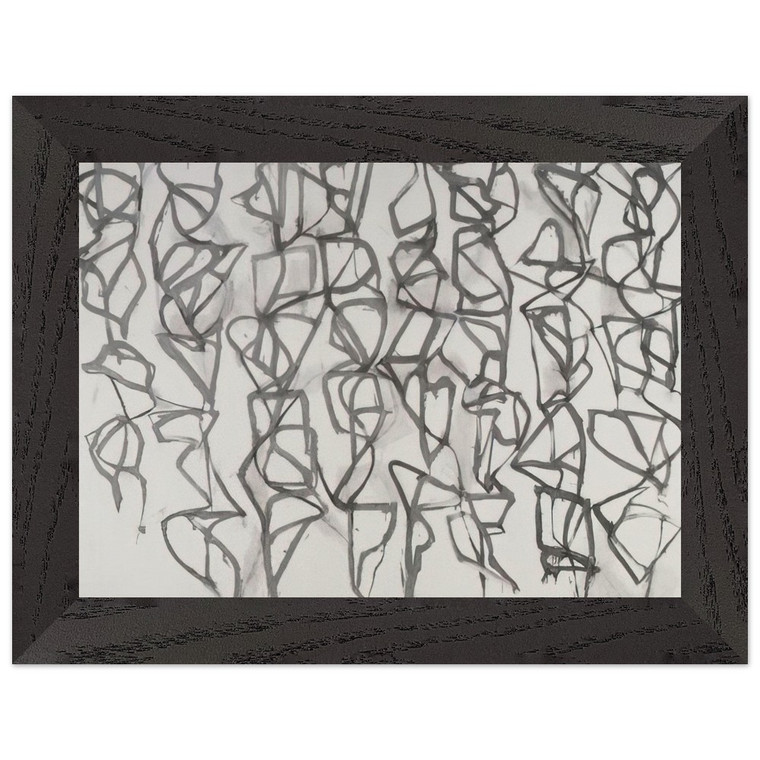 Brice Marden Cold Mountain I Path 1989 Framed Art Print Poster