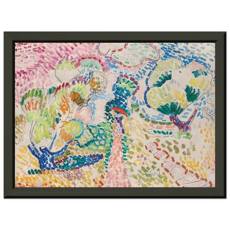 Matisse - Madame Matisse Olive Grove 1905 Metal Framed Print