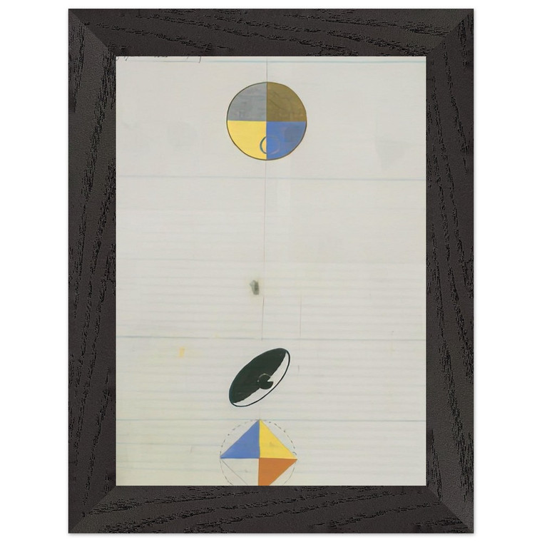 Hilma af Klint SERIES NO VII NO 3F 1920 Wood Framed Print Poster