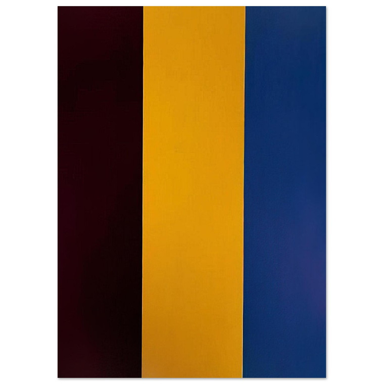 Brice Marden  Red Yellow Blue  1974 Fine Art Poster / Art Print