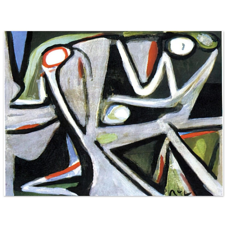 Bram van Velde  Desertique  1981 Aluminum Print