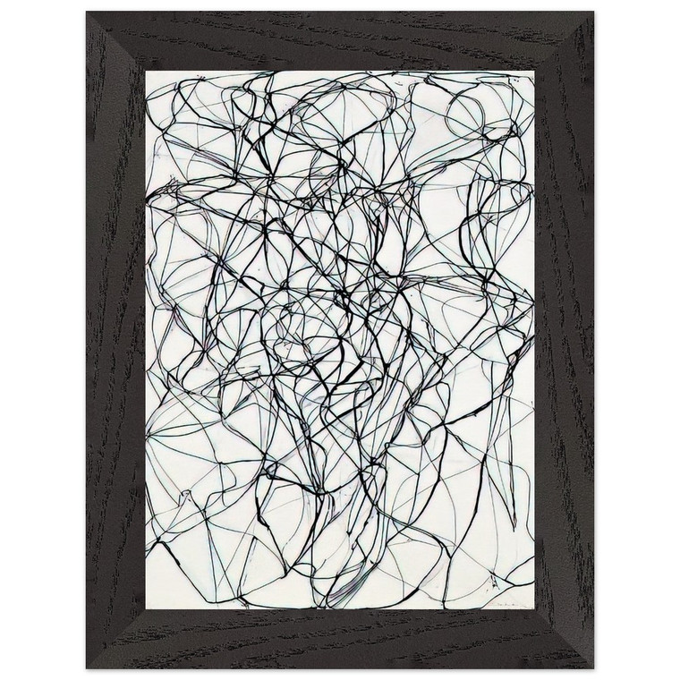 Brice Marden  Venus  1991 Premium Wooden Framed Art Print / Poster
