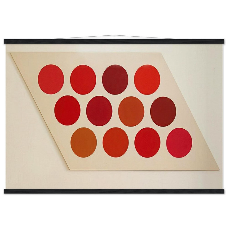 Thomas Downing  Red Twelve  1965 Museum-Quality Matte Paper Poster with Hanger