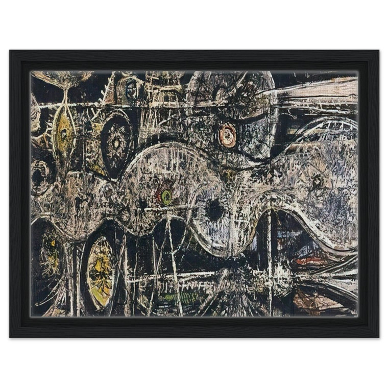 Richard PousetteDart  Undulation Framed Canvas