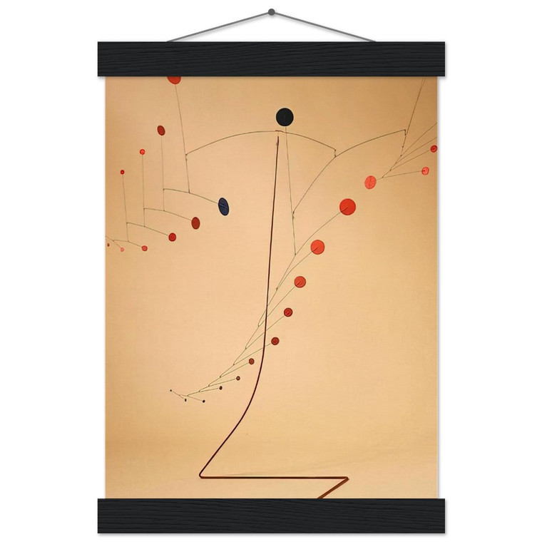 Alexander Calder  RED CASCADE 1954 Museum-Quality Matte Paper Poster with Hanger