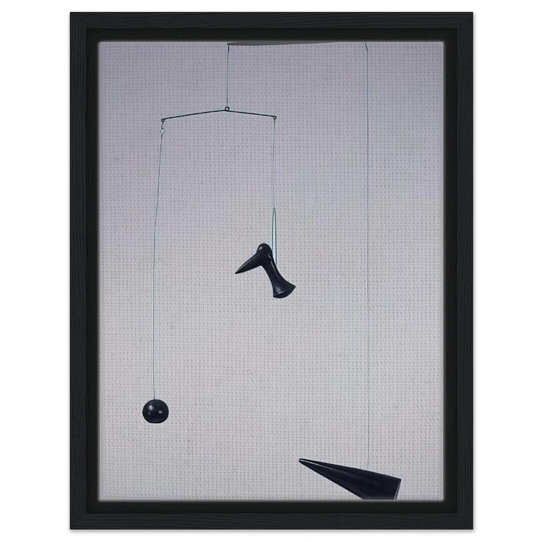 Alexander Calder  CONE DEBENE 1933 Framed Canvas