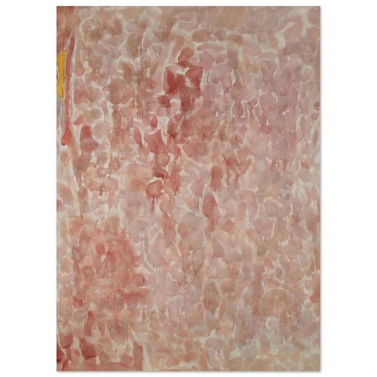 Sam Francis  Red and Pink Fine Art Poster / Art Print