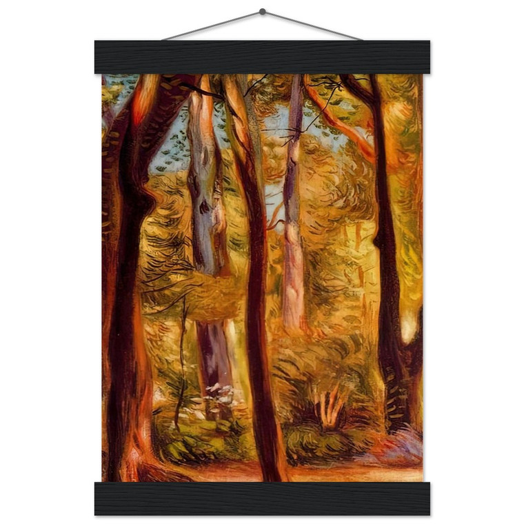 De Chirico CASCINE Landscape Museum-Quality Matte Paper Poster with Hanger